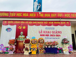 KHÔNG KHÍ TƯNG BỪNG KHAI GIẢNG NĂM HỌC MỚI  TRÊN ĐỊA BÀN PHƯỜNG HÒA HIẾU