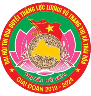 Chào mừng Đại hội thi đua quyết thắng lực lượng vũ trang thị xã Thái Hòa, giai đoạn 2019-2024