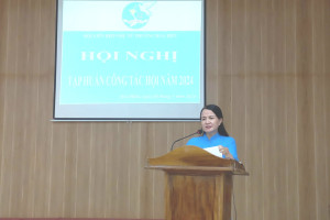 Hội LHPN phường Hòa Hiếu tổ chức Hội nghị tập huấn công tác Hội năm 2024