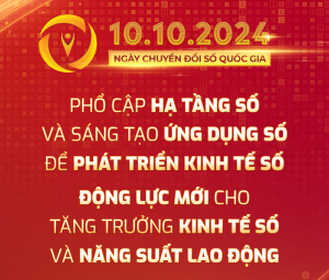 Phổ cập bộ nhận diện Ngày Chuyển đổi số quốc gia năm 2024