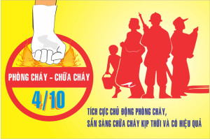 Tuyên truyền Ngày toàn dân phòng cháy, chữa cháy 4/10