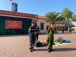 Tuyên truyền kỹ năng phòng cháy, chữa cháy cho học sinh