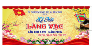 Thị xã thái hòa hướng đến Lễ hội Làng Vạc lần thứ XXVI - năm 2025